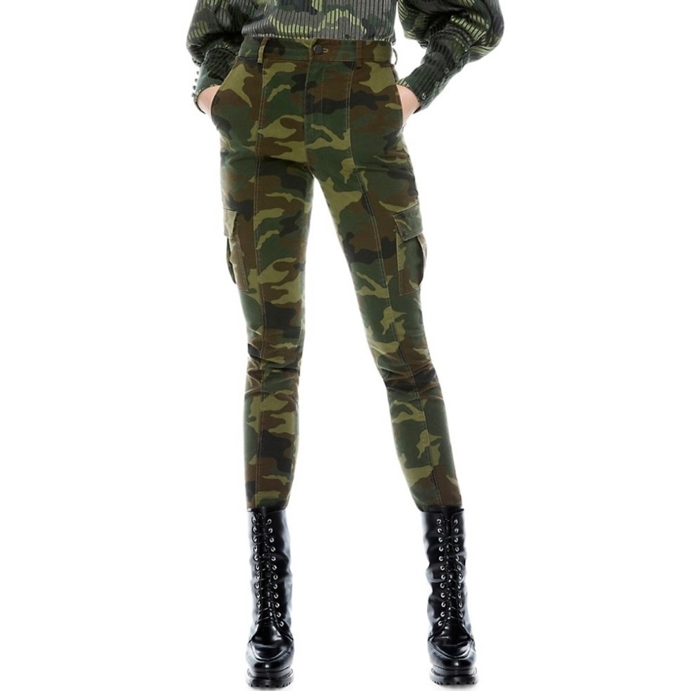 Alice and Olivia slim fit cargo pants